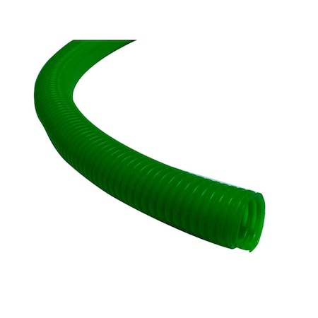 Kable Kontrol Kable Kontrol Convoluted Split Wire Loom Tubing - 3/8" Inside Diameter - 10' Length - Green WL902-10-GREEN